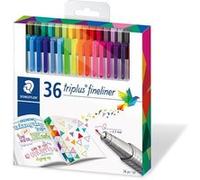 Feutres d'écriture pointe extra-fine Multicolore
