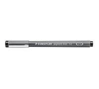 Feutres fins STAEDTLER - Pigment noir - Largeur de ligne 1,0 mm - Encre indélébile - 10 feutres fins