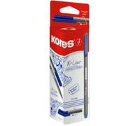 Feutres - Kores - K-Liner - Largeur de tracé 0,4 mm - Couleur bleu noir - Mixte