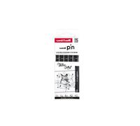 Feutres - Noir - Dessin - Ecriture - Assortiment De Pointes - Uni-Pin - Tatoo Art