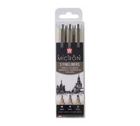 Feutres - Noir - Dessin - Esquisse - Manga - Assortiment de pointes - Sakura - Pigma Micron