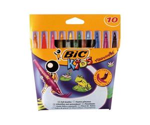 Feutres Pinceaux Visaquarelle Assorti - Pochette De 10