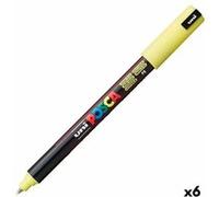Feutres POSCA PC-1MR Jaune (6 Unités) Jaune G