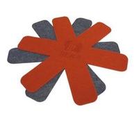 BEKA Feutrines intercalaires Protection poêles x2 Rouge et Noir