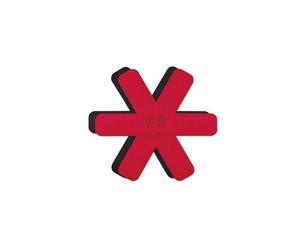 FEUTRINES intercalaires Protection poêles Les 2 - BEKA - Rouge et Noir