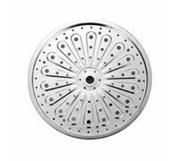 FewNvWa Cuiseur Vapeur Support Métallique Insert Perforé Grille de Cuisson Amovible Base Épaissie Convient à la Préparation à la Vapeur pour Légumes Famille, 23-8cm
