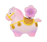 FewNvWa Mini Statuette de Cheval En Résine, Sculpture Ornementale Porte- Du Zodiaque Chinois, Décoration de Table Idéale pour Un Bureau, Une Bibliothèq, Style F