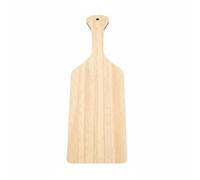 FewNvWa Planche de Cuisine Planche à Découper Bois Naturel Planche de Service Petite Planche à Trancher avec Manche Percé pour Créations Artistiques Tables Conviviales, N°8 37G