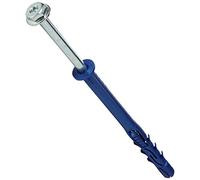 25 chevilles longues universelles avec collerette et vis tête hexagonale Rawlplug FFI 10 x 140mm