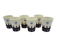 FFF 6 x verre gobelet jetable 25 ollection officielle Equipe de France de Football