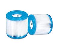 FFyan Lot de 2 filtres de piscine pour pompe de filtre Intex 330 GPH 28601/28602, cartouche de filtre de type H de rechange pour type H - 29007P