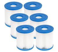 FFyan Lot de 6 filtres de Rechange pour Intex Piscine Cartouche de Filtre Type H 29007E,pour Filtre Pompes 28601, 28602
