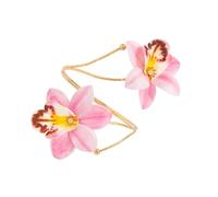 FGDTREE Bijou de poignet réglable élégant en forme d'œufs en forme de fleur pour le quotidien, les soirées, les événements corporels pour femme, taille unique, Comme décrit