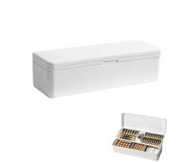 FGDTREE Durabilité - Organiseur de batterie double couche pour 115 pièces de 2 A 3 A et piles de monnaie - Design anti-humidité - Planificateur de batterie de grande capacité