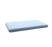 FGUJSUR Oreiller Latex Oreiller Bas for protéger Les vertèbres cervicales et Aider à Dormir en été Étudiant Adulte Maison Mousse mémoire de Forme Noyau Souple(Light Blue)