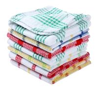 FGUJSUR Torchon Vaisselle Torchons à Vaisselle séchage Rapide, Lavage la Main Uniquement, Serviettes de Cuisine, Chiffons Nettoyage en Polyester Doux, 5/12 pièces(5pcs Random Color)