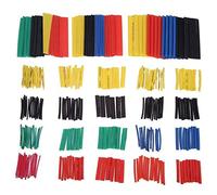 FGUUTYM Gaine Thermique Gaine Wrap Fil thermorétractable 164 pièces Outils de rétrécissement et panneau d'amélioration de la maison Panneau d'outils mural avec portes (multicolore, taille unique)