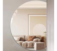 FGXHHS Applique Murale Demi-Lune Anti-buée avec éclairage LED, sans Cadre, pour la décoration intérieure, éclairage de Maquillage rétroéclairé à intensité Variable.