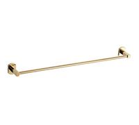 FGXHHS Barre Porte-Serviettes Murale, Rail entièrement en cuivre, Barre Simple de 30 à 80 cm, Barre de Bain avec 2 Crochets pour Accessoires de Cuisine et de Salle de Bain (Taille : 30 cm