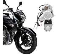 FHSOAA Moteur à essence 4 temps Moteur de moto 125CC | 5500W | CDI | refroidi par air | Démarrage électrique | pour Karting, moto tout-terrain