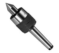 Fiabilité MT2 pointe convolante avec corps en alliage d'acier assurant une rotation fluide et une durée de vie prolongée pour les machinistes Installation rapide Live Center