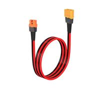 Fiabilité Rallonge d ' Alimentation XT60IF à XT60H Fil de cuivre épais 12 AWG pour générateur Portable Connexion de Batterie de vélo électrique Câble de Chargement de Batterie
