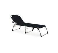 Fiam Chaise longue Amigo XXL Noir