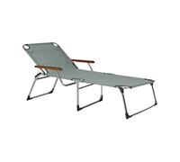 Fiam Lit de soleil Amigo haut avec accoudoirs Sage green