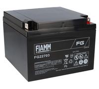 Fiamm Batterie au plomb FG22703 12V 27Ah Pb M5 Connecteur à visser