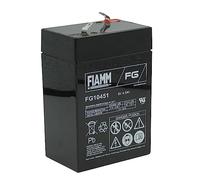 FIAMM FG10451 Batterie au plomb 6,0 V 4,5 Ah avec connecteurs 4,8 mm