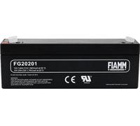 Fiamm FG20201 112860 Batterie au plomb 12 V 2000 plomb (AGM) (l x H x P) 35 x 65 x 178 mm cosses plates 4,8 mm