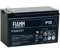 Fiamm FG20721 102464 Batterie au plomb 12 V 7200 plomb (AGM) (l x H x P) 65 x 101 x 151 mm cosses plates 4,8 mm