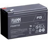 Fiamm FG20722 116113 Batterie au plomb 12 V 7200 plomb (AGM) (l x H x P) 65 x 101 x 151 mm cosses plates 6,35 mm