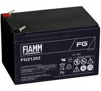 Fiamm FG21202 108580 Batterie au plomb 12 V 12000 plomb (AGM) (l x H x P) 98 x 100 x 151 mm cosses plates 6,35 mm