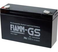 Fiamm PB-6-12 FG11201 Batterie au plomb 6 V 12 Ah plomb (AGM) (l x H x P) 151 x 99 x 50 mm cosses plates 4,8 mm sans entretien