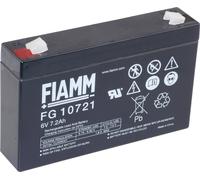 Fiamm PB-6-7,2 FG10721 Batterie au plomb 6 V 7.2 Ah plomb (AGM) (l x H x P) 150 x 100 x 34 mm cosses plates 4,8 mm sans entretien, auto-décharge réduite