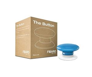 FIBARO Commutateur Mural sans Fil Z-Wave FIBEFGPB-101-6 The Button Bleu