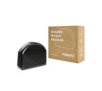 FIBARO Double Smart Module , Z-Wave Plus Commutateur intelligent à contact sec à deux canaux pour deux appareils, FGS-224