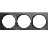 Fibaro FG-WX-PP-0004-8 Fibaro Walli Triple Cover Plate FG-Wx-PP-0004-8 anthracite