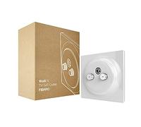 FIBARO FGWTFEU-021 Outlet Prise Mural TV Sat, Blanc
