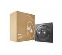 FIBARO - Prise murale TV-SAT Fibaro Walli N TV-SAT Outlet Anthracite