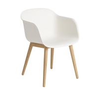 Fiber Armchair Wood Base Chaise Muuto - 5710562201016