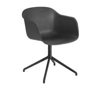Fiber Chair - Chaise Pivotante frame black