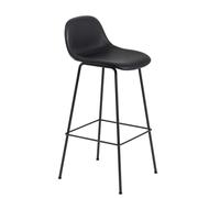 Fiber Counter Stool avec dossier Tabouret de bar H 75 cm Muuto - 5710562237107