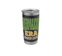 Fibermaxxing Era Wellness Trend Humor Funny Meme Gobelet isotherme en acier inoxydable double paroi