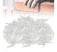 Fibre de polypropylène, 900 g, fibre polymère de qualité supérieure, agent flottant, béton, fibres de polypropylène pour béton, mortier, plâtre, chape, empêche la formation de fissures, réduit le