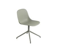 Fibre Table à Manger Chaise m. Swivel Base de Dusty Vert