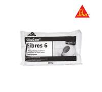 Fibres structurelles micro-synthétiques SIKA SikaCem Fibre 6 - 600g