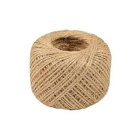 Ficelle, Corde De Chanvre En Toile De Jute De 50 M | For l'emballage de cadeaux, le jardinage, le crochet, l'artisanat, etc.(Natural Color)