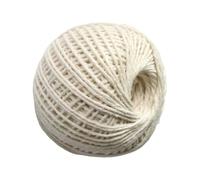 Ficelle de Cuisine 85m Coton Alimentaire Doux 2mm | Ficelle à viande et pâtisserie pour saucisses, rôtissage, emballage, jardinage, crochet, tricot, bricolage, travaux manuels